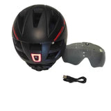 For All Helmet With Backlight and Removable Sunglasses