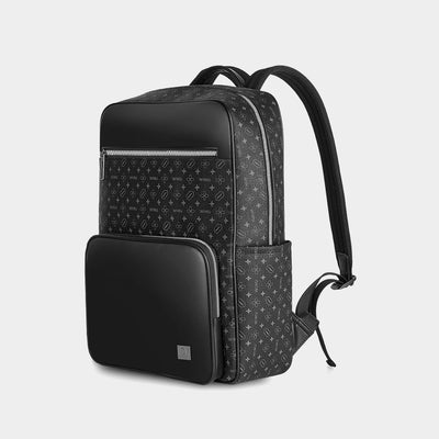 WIWU Luxurious PVC Master Anti-Theft Fingerprint Lock Backpack