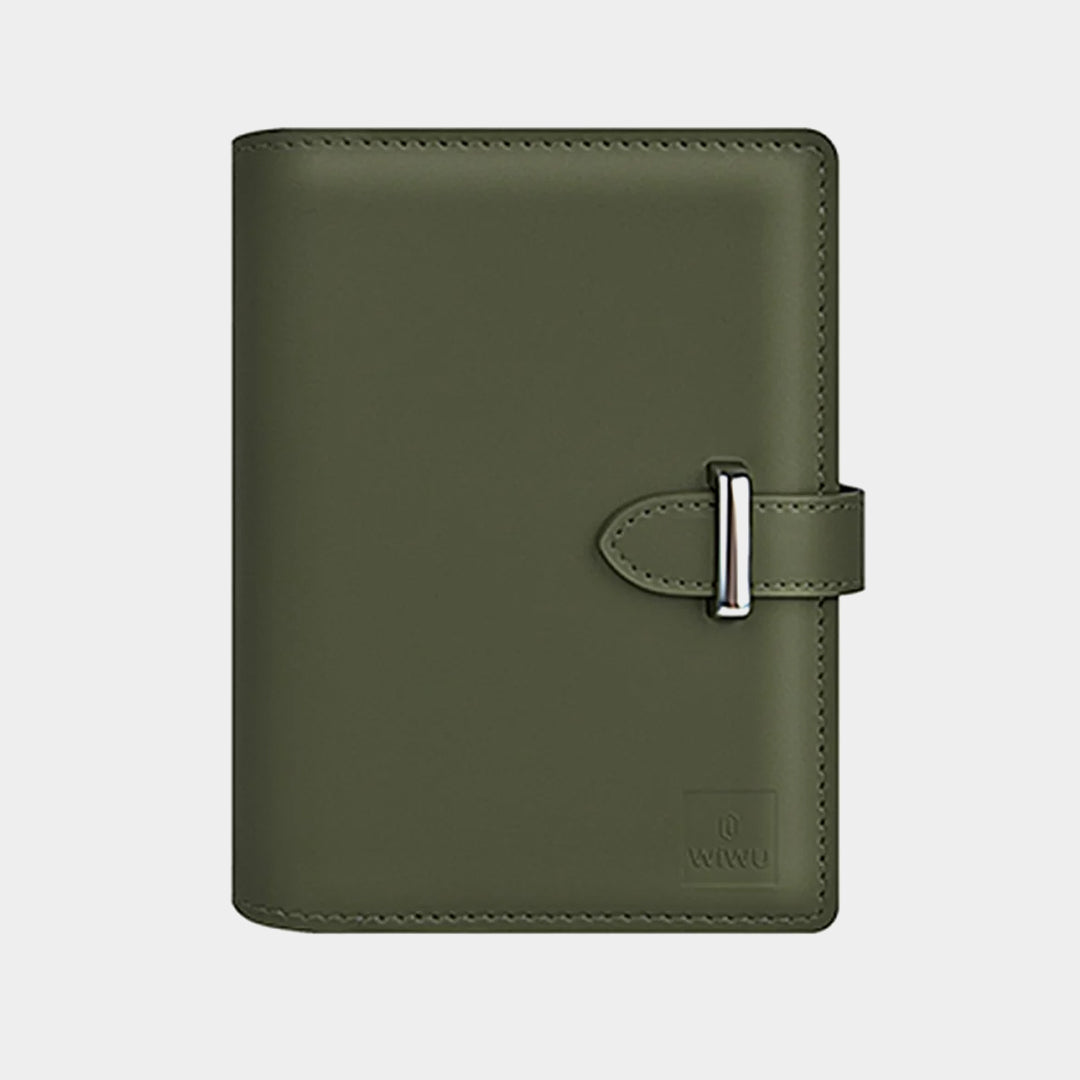 Wiwu Ambassador Passport Wallet | Green