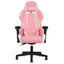 Gaming Chair With Footrest Pink