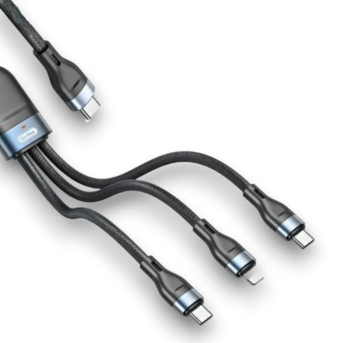 GO-DES 3 IN 1 PD FAST CABLE USB-C TO DUAL USB-C 1.2cm GO-DES 3 IN 1 PD FAST CABLE USB-C TO DUAL USB-C 1.2cm