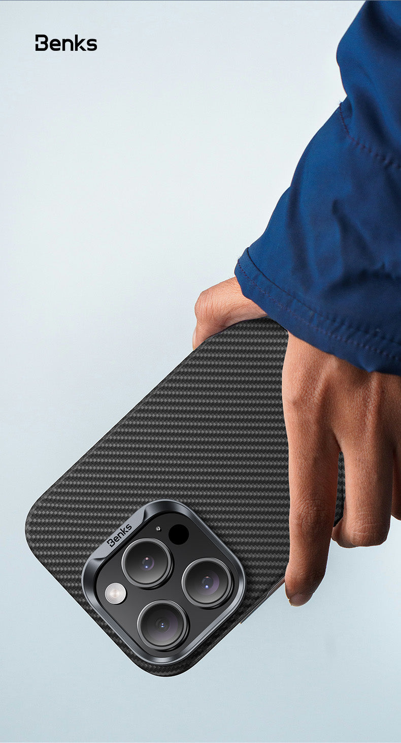 Benks Magnetic ArmorAir Kevlar Case for iPhone 16 Series - Best Buy Tech