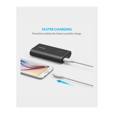 ANKER POWERLINE MICRO USB CABLE 3FT(A8132H21)-WHITE - Best Buy Tech