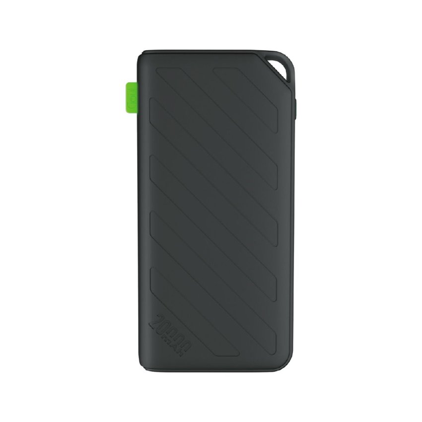 Goui Brave 20 - Power Bank 20.000mAh, 5V/2.4A - Black - Best Buy Tech