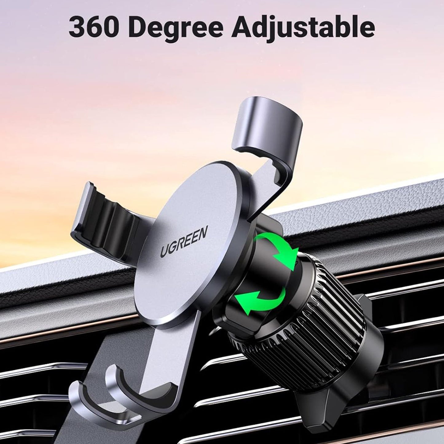 UGREEN Gravity Drive Air Vent Mount Phone Holder - ALAMAT