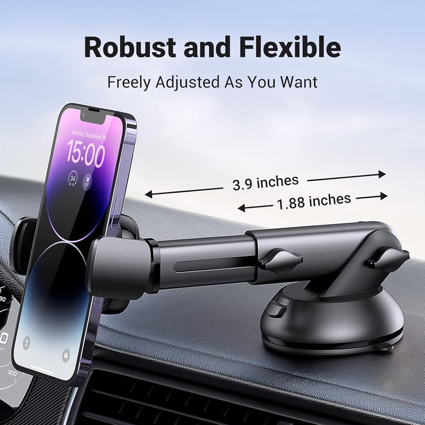 UGREEN Gravity Phone Holder with Suction Cup - ALAMAT