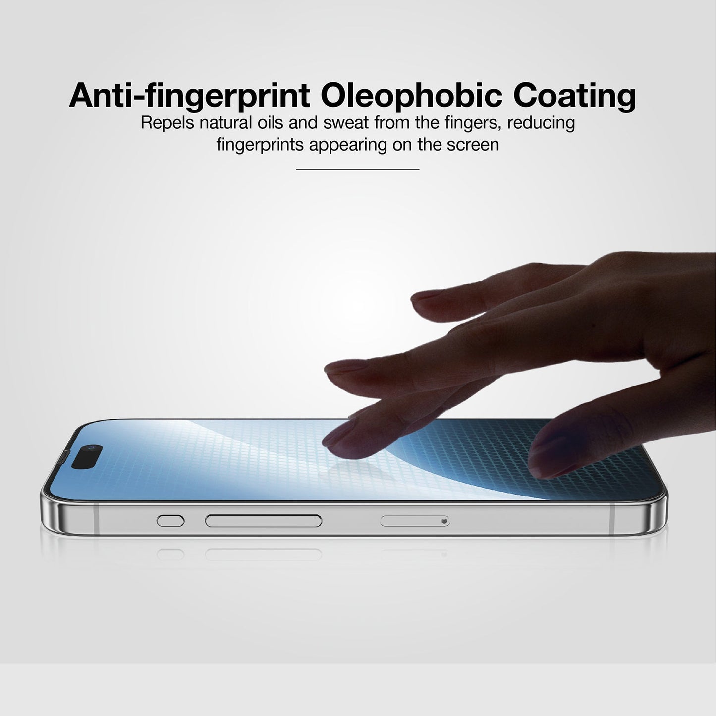 AMAZING THING IPHONE 15 SERIES 2023 2.75D FULLY COVERED  DUST FILTER TITAN GLASS - ALAMAT