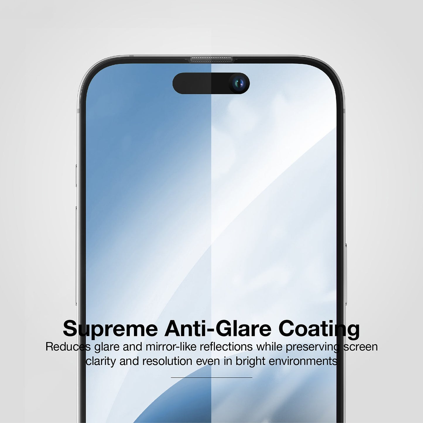 AMAZING THING IPHONE 15 SERIES 2023 2.75D FULLY COVERED  DUST FILTER TITAN GLASS - ALAMAT