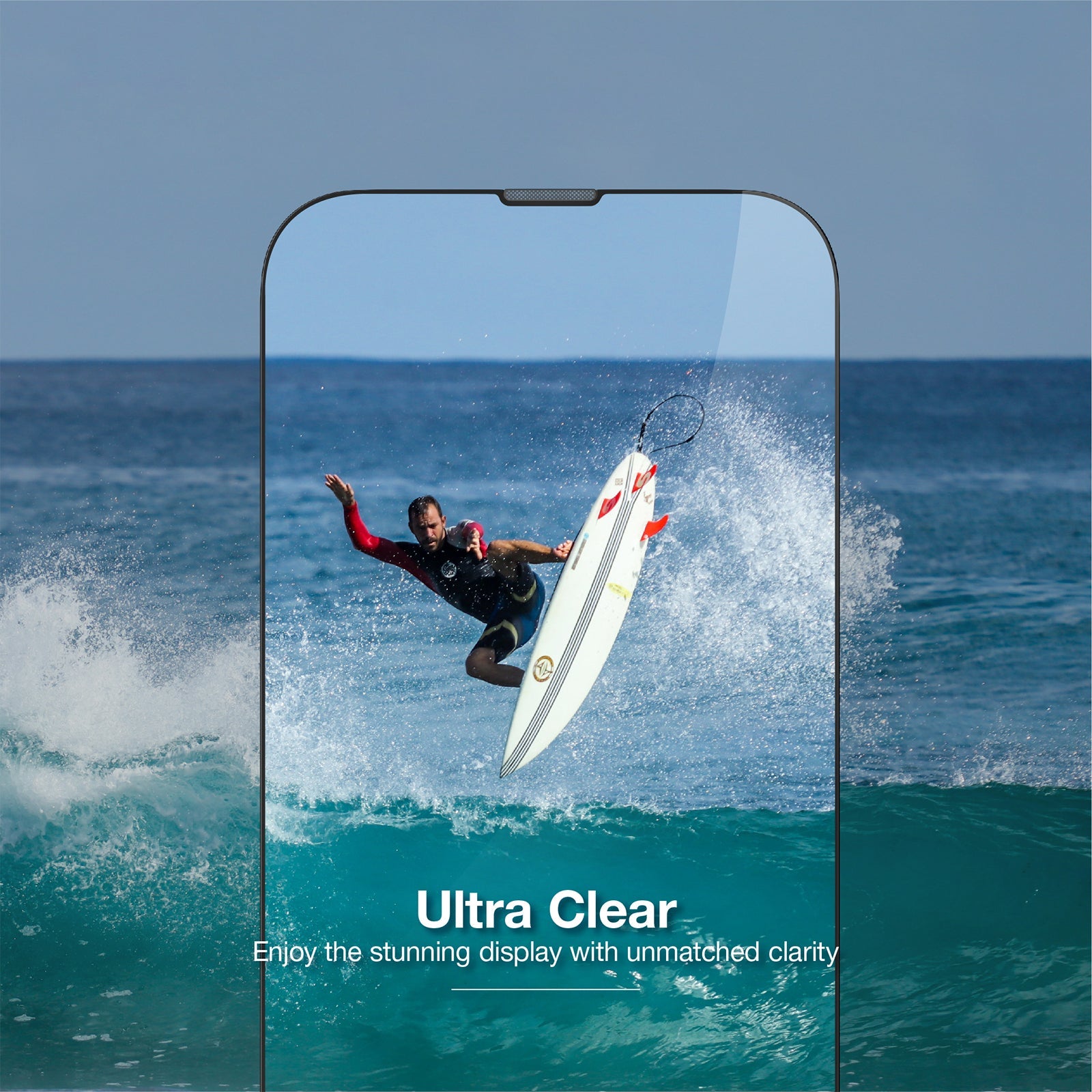 AMAZING THING IPHONE 15 SERIES 2023 2.75D FULLY COVERED  DUST FILTER TITAN GLASS - ALAMAT