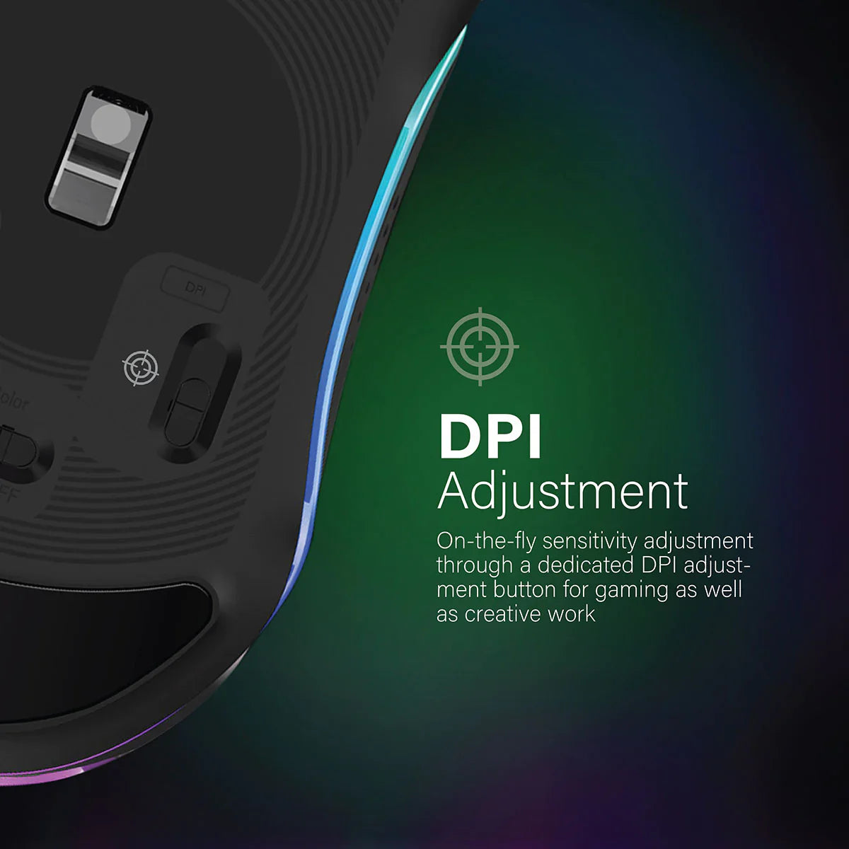 Vertux Phoenix Extreme Performance Professional Gaming LumiFlux Mouse - ALAMAT