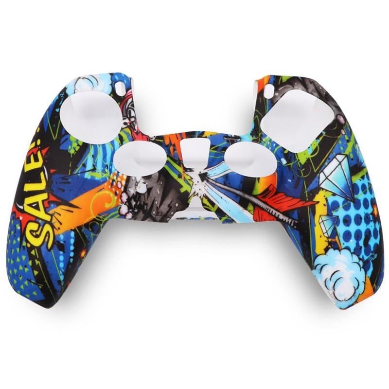 Soft Silicone Protective Cover For Ps5 Controller -  Multicolor