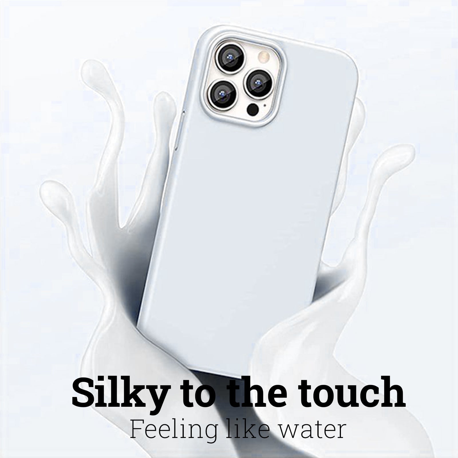 UGREEN Silky Silicone Protective Case for iPhone 13 Pro - White UGREEN Silky Silicone Protective Case for iPhone 13 Pro - White