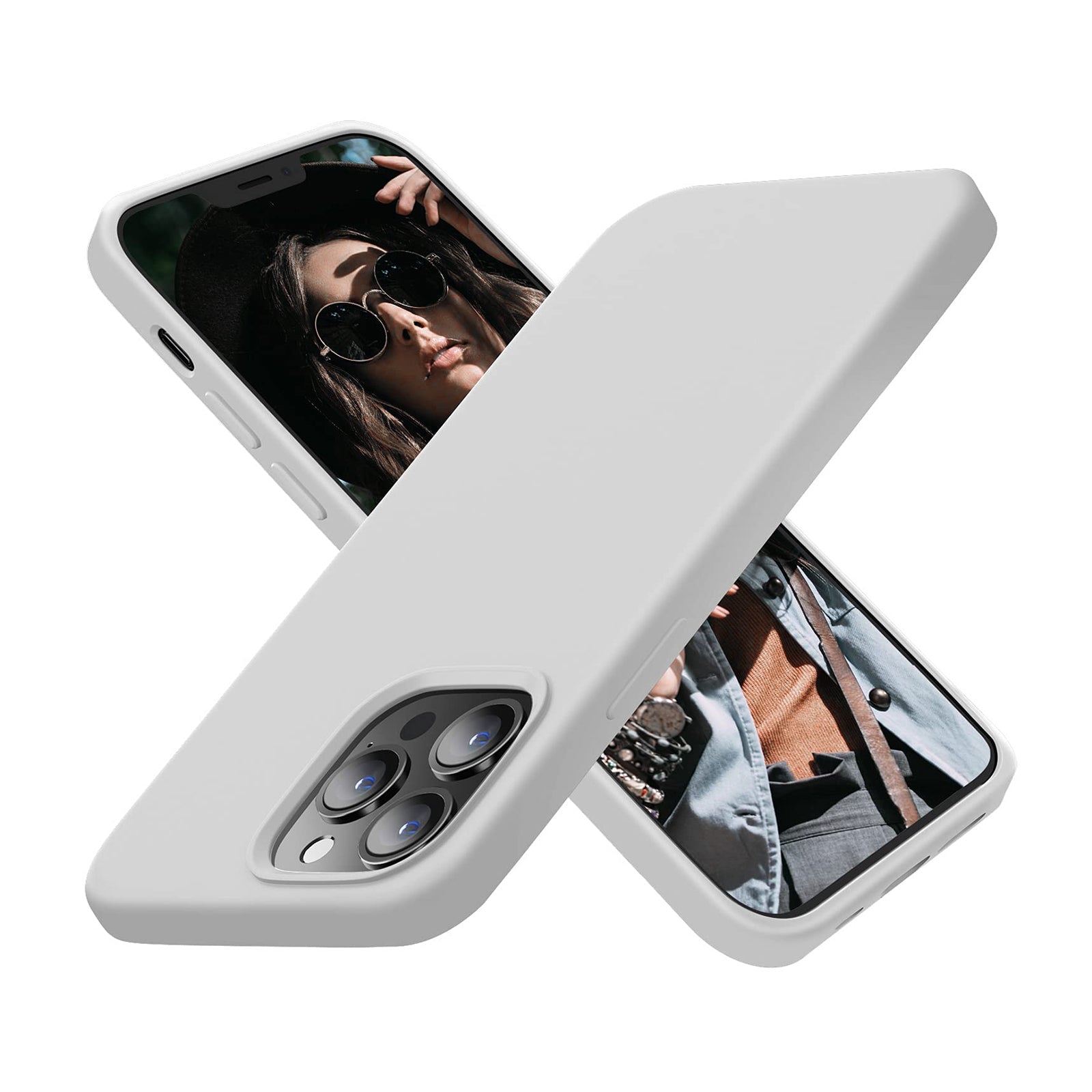 UGREEN Silky Silicone Protective Case for iPhone 13 Pro - White UGREEN Silky Silicone Protective Case for iPhone 13 Pro - White