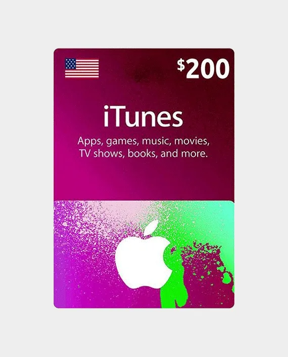 iTunes USA $200 iTunes USA $200