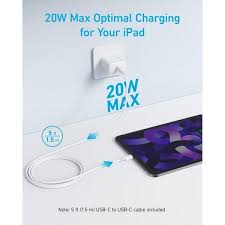 ANKER SELECT CHARGER (20W) WITH USB-C TO USB-C CABLE (B2347K21)- WHITE ANKER SELECT CHARGER (20W) WITH USB-C TO USB-C CABLE (B2347K21)- WHITE