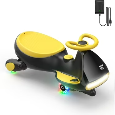Yadea Kids Electric Scooter | Supports Bluetooth | Black & Yellow