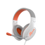 Meetion MT-HP021 Stereo Gaming Headset | White Orange | Backlit