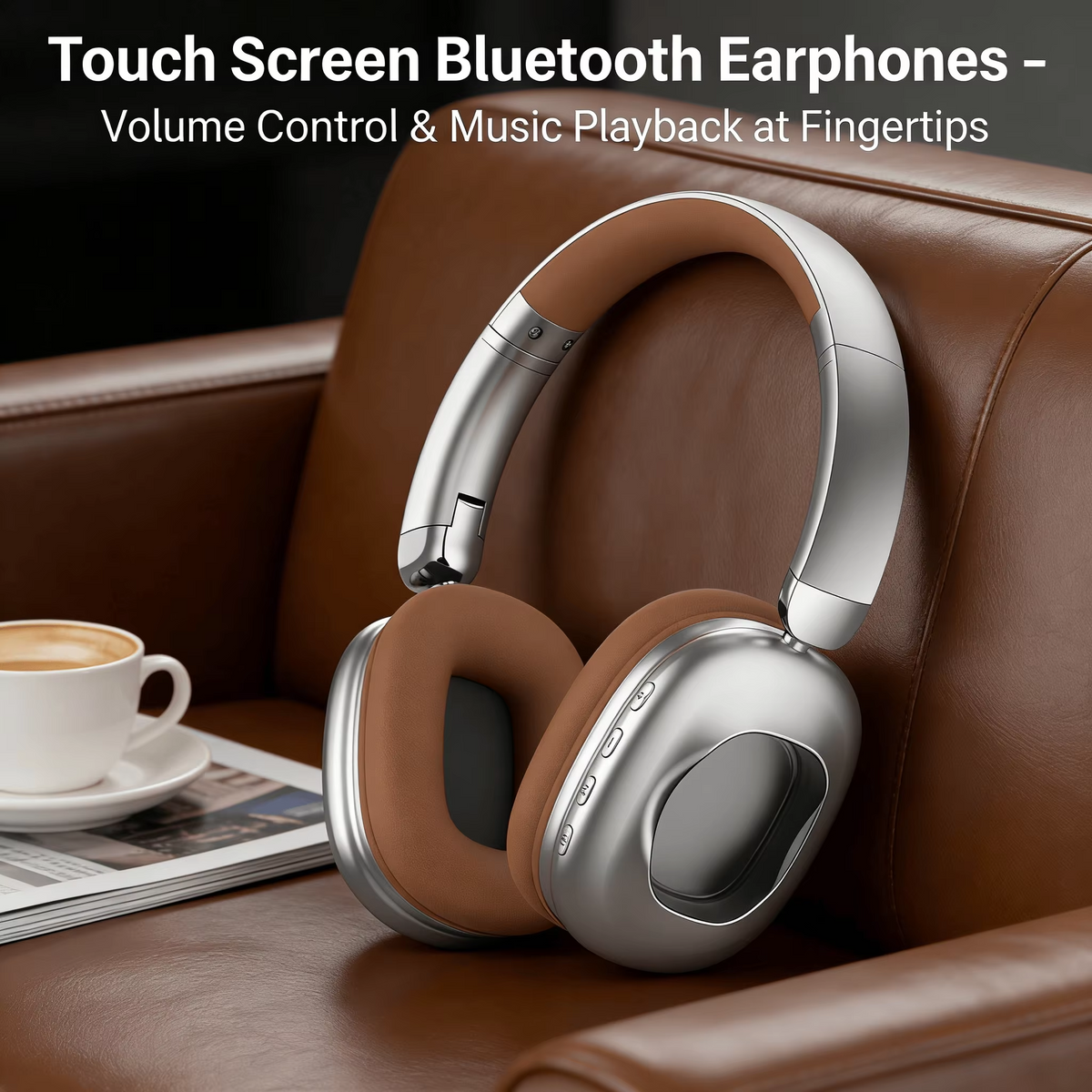 620BT Magnetic Touchscreen Bluetooth Headphones
