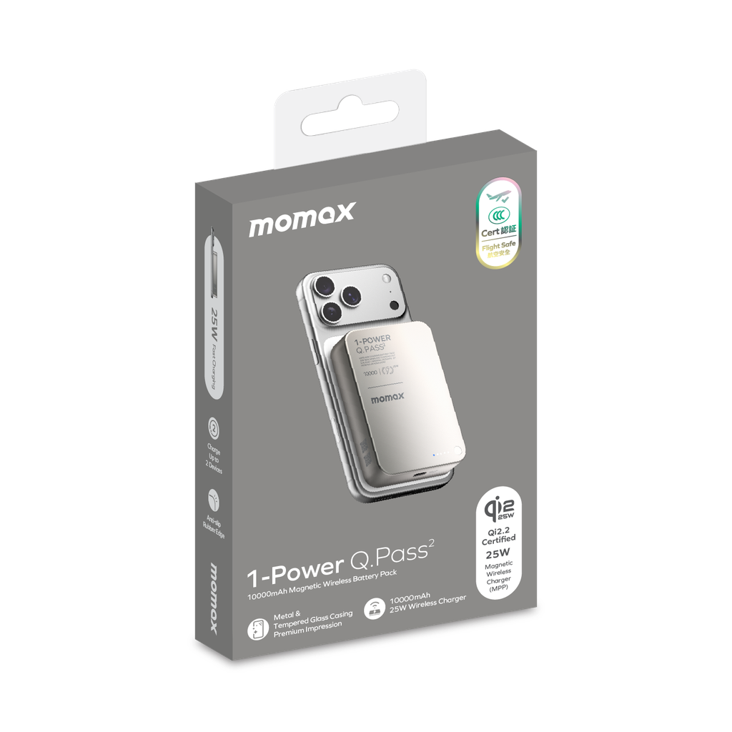 1-power Q.pass2 10000mah Power Bank - Qatar