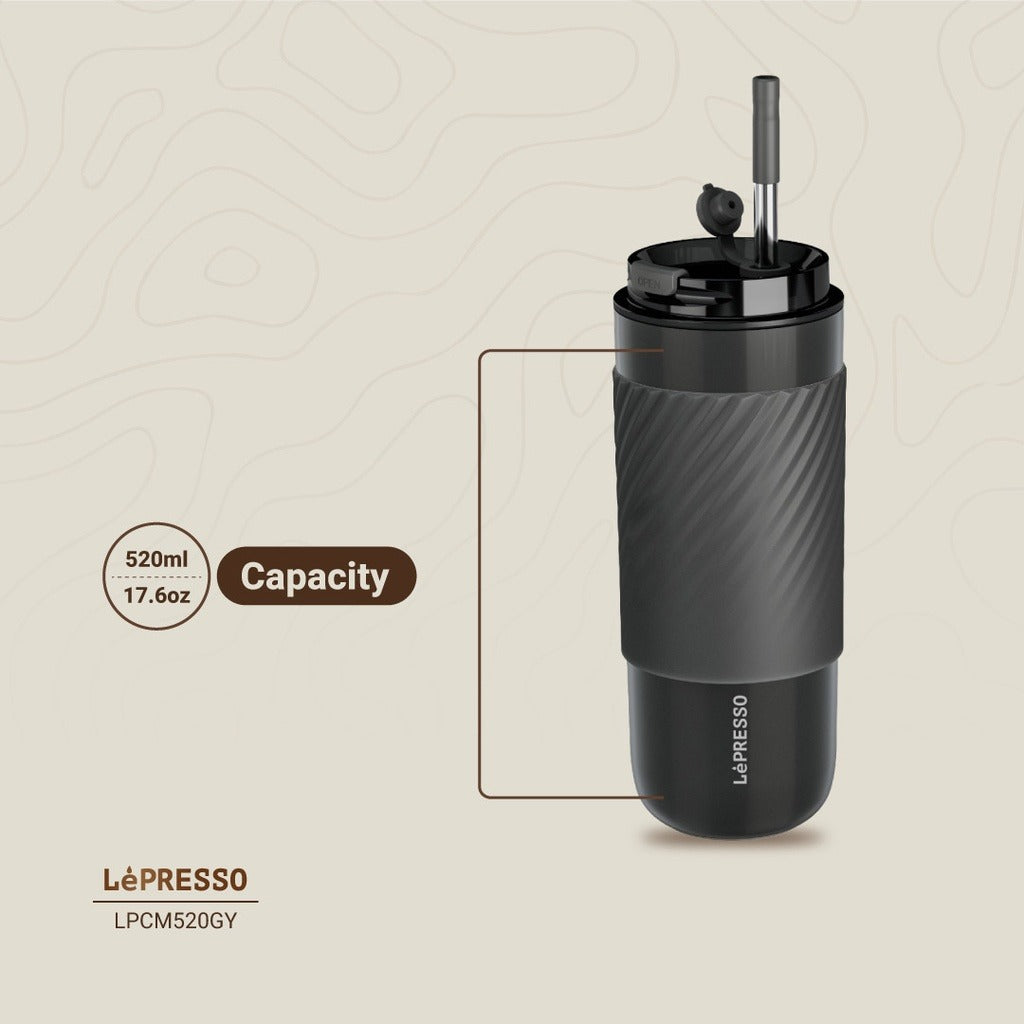 LePresso Insulated Tumbler for Tea and Fruit-Infused Water