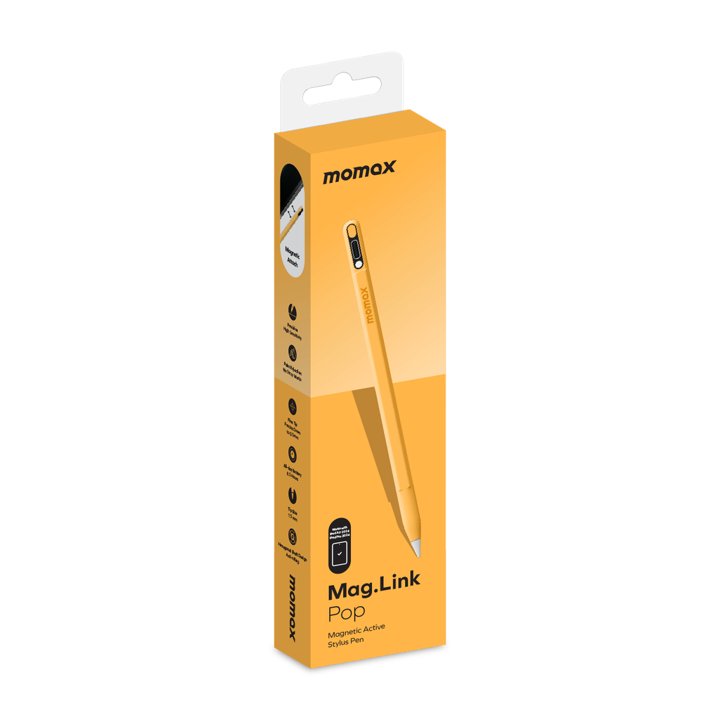 Momax Mag Link Pop Magnetic Active Stylus Pen - www.bestbuytech.com