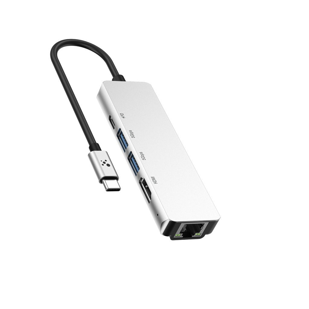 Amazingthing 5 in 1 Usb-c 4k LAN Hub