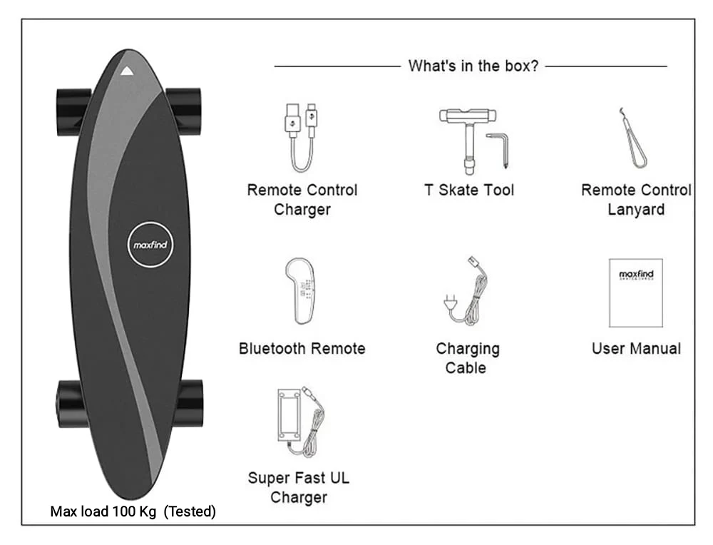 Maxfind Electric Skateboard
