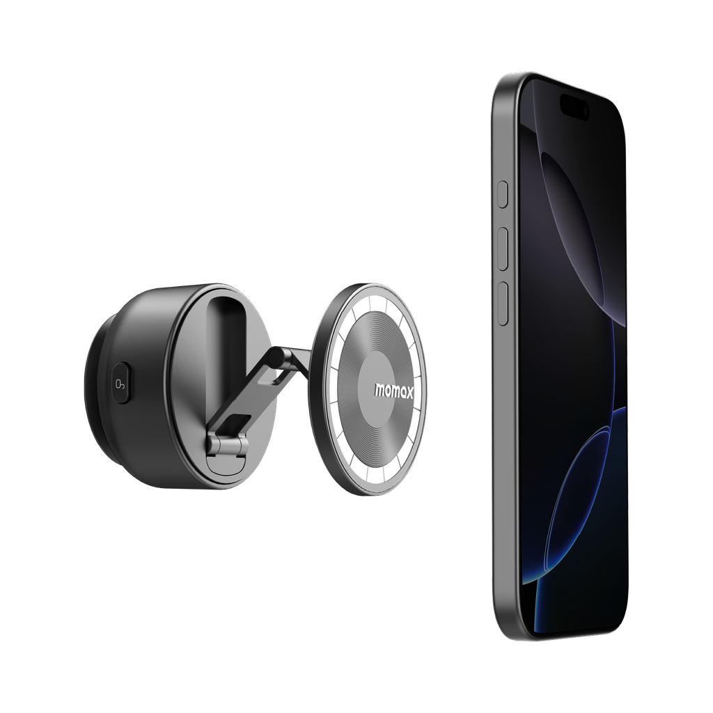 Momax 1-snap Go Auto Suction Magnetic Phone Stand
