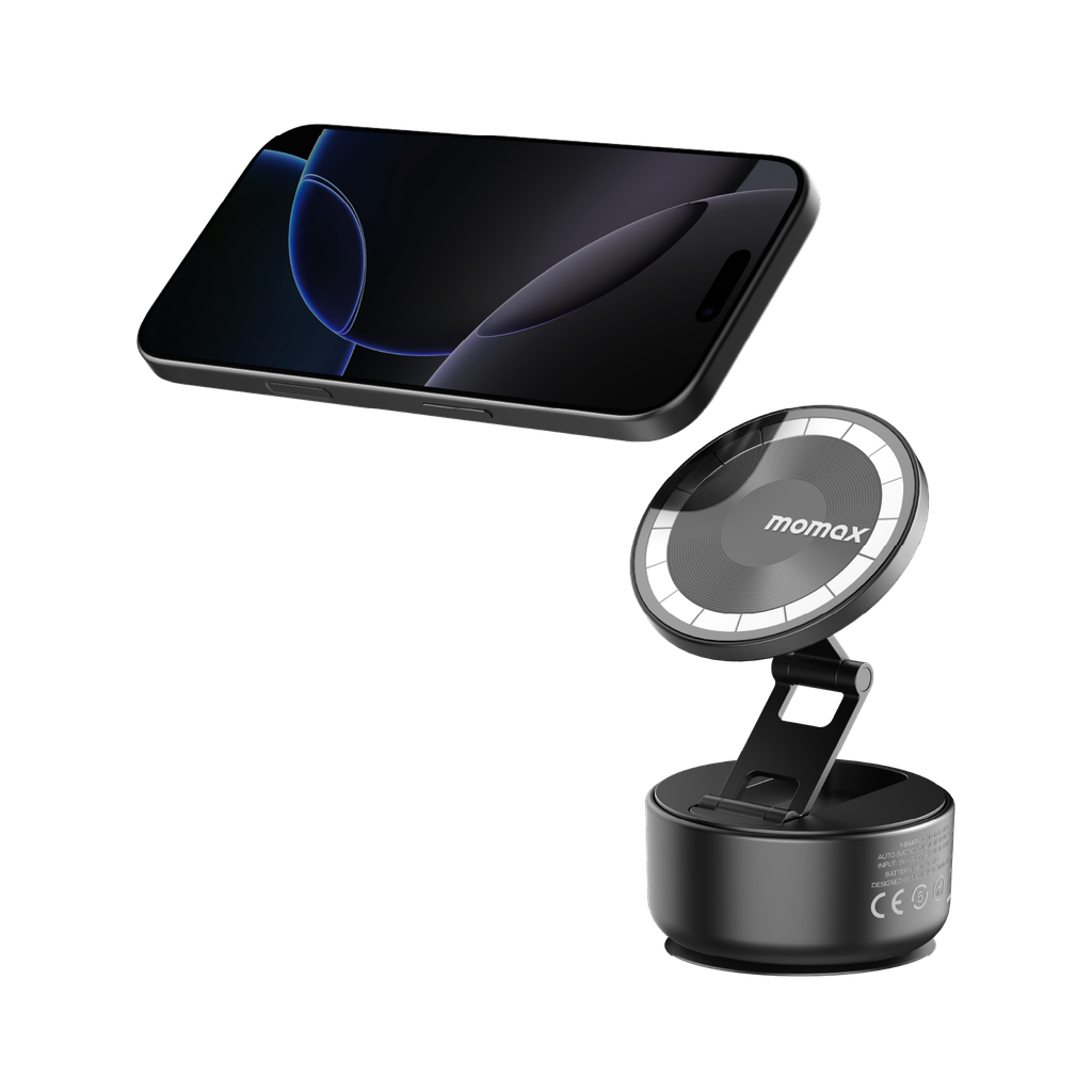 Momax 1-snap Go Auto Suction Magnetic Phone Stand