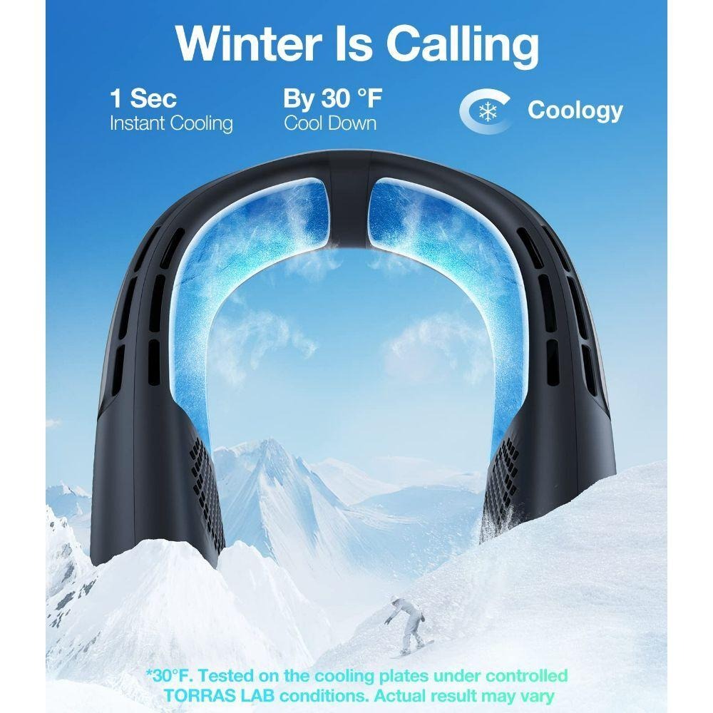 Torras COOLIFY 2S Neck Air Conditioner Black