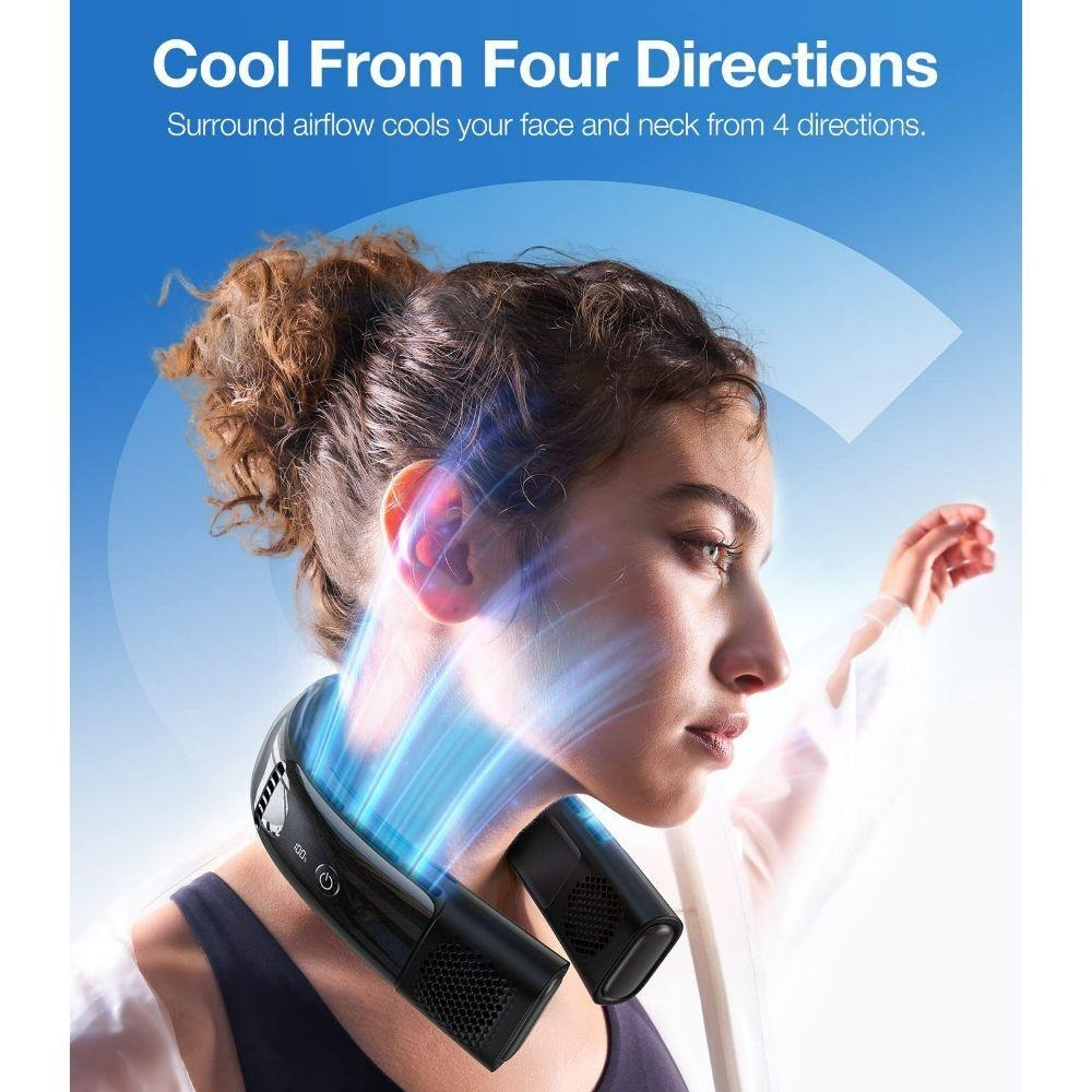 Torras COOLIFY 2S Neck Air Conditioner Black