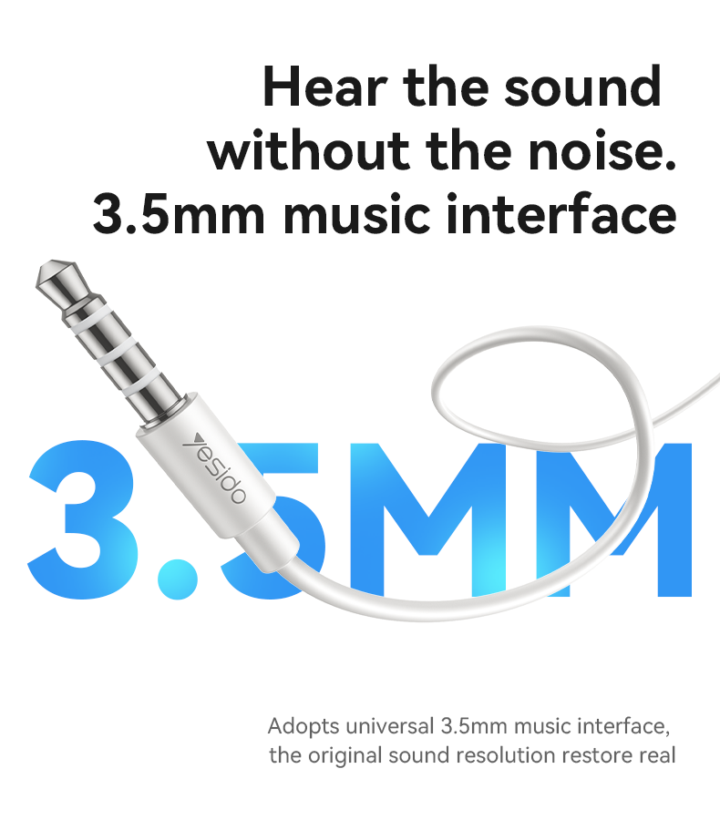 Yesido Heavy Bass 3.5mm Headset | YH46 Yesido Heavy Bass 3.5mm Headset | YH46