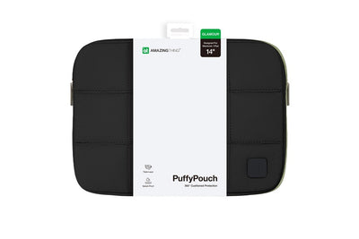 Amazingthing Puffy Pouch 360 Cushioned Protection for Macbook/ipad 14 Inch