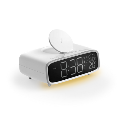 Momax Q.clock 5 Digital Clock With Wireless Charger