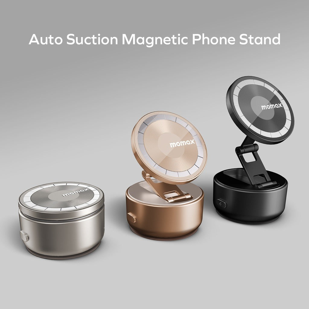 Momax 1-snap Go Auto Suction Magnetic Phone Stand