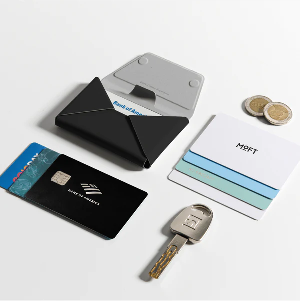 MOFT Snap Field Wallet Stand - Jet black