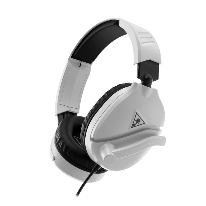 White Turtle Beach Gaming Headset with 40mm Speakers