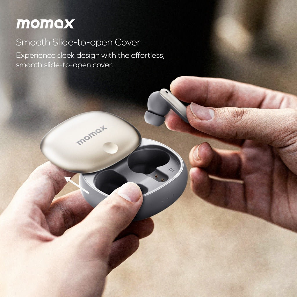 Momax 1-vibe Lite True Wireless Noise Cancelling Earbuds