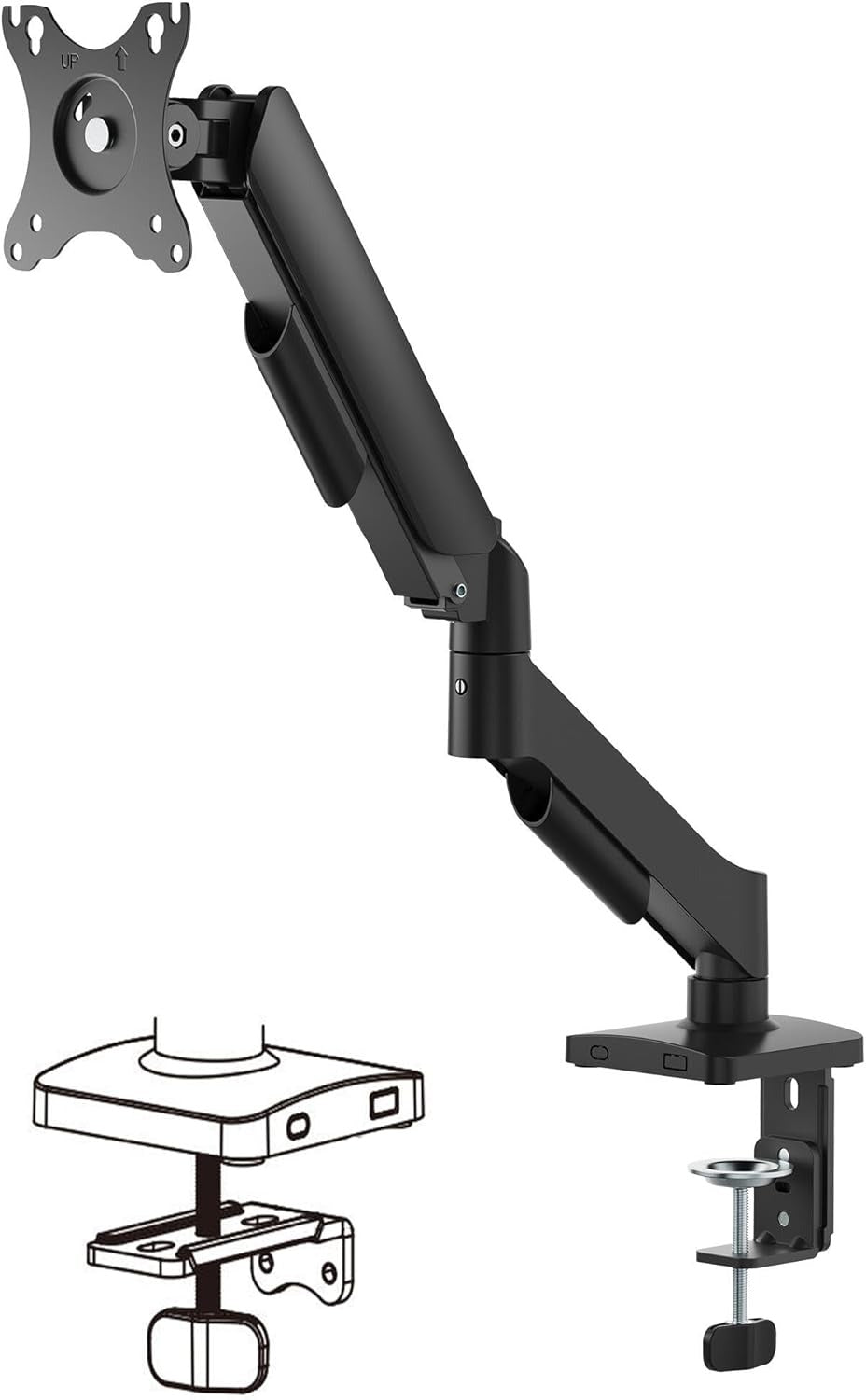 Single Monitor Arm Mount - www.bestbuytech.com