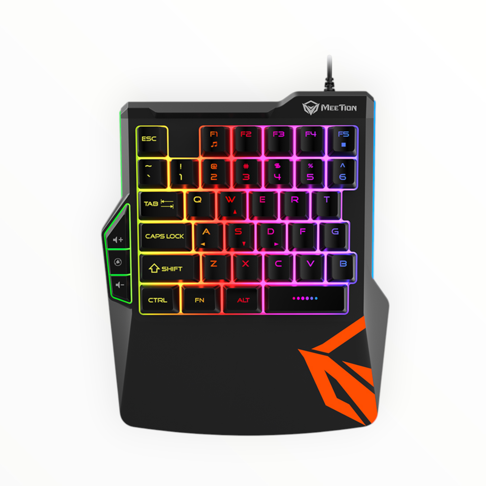 Meetion MT-KB015 One-Handed Gaming Keyboard - www.bestbuytech.com
