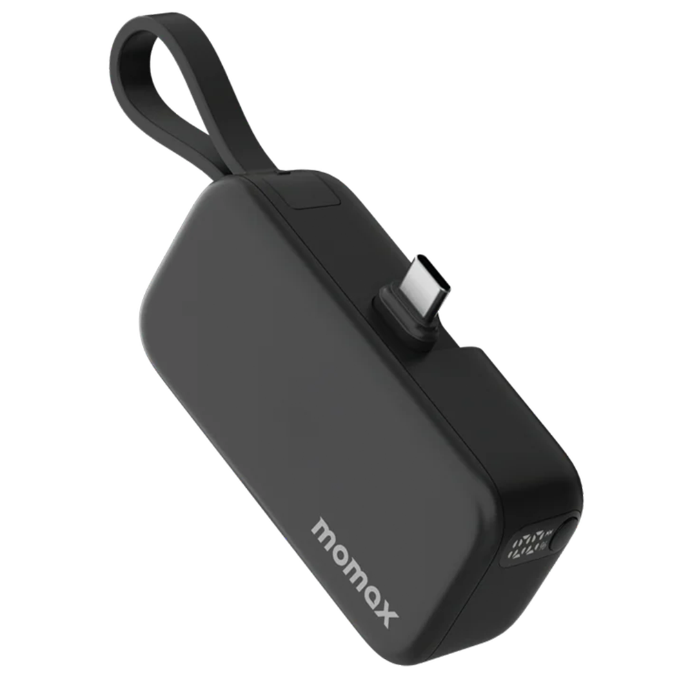 MOMAX 1-POWER MINI 5000mAh 3IN1 POWER BANK WITH USB-C PLUG - Best Buy Tech