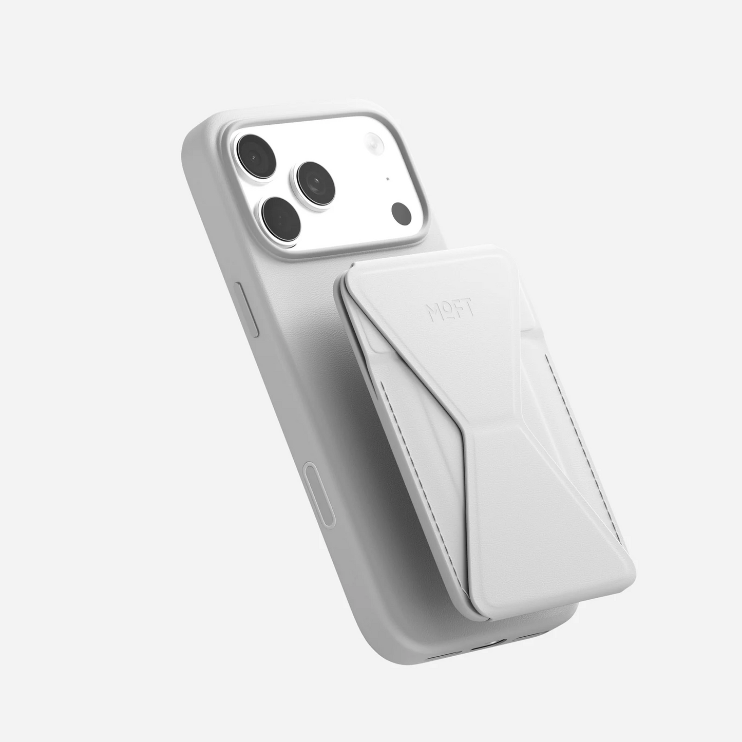 Moft Trackable Snap-on Phone Stand & Wallet