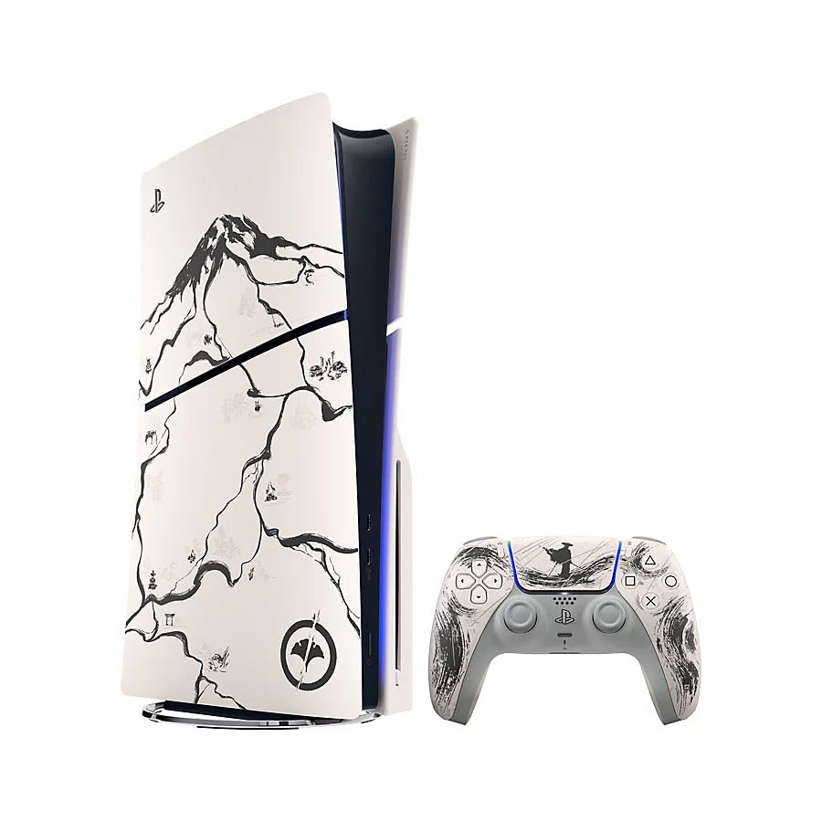 Sony PlayStation 5 Console - Ghost of Yotei Black Limited Edition - Qatar