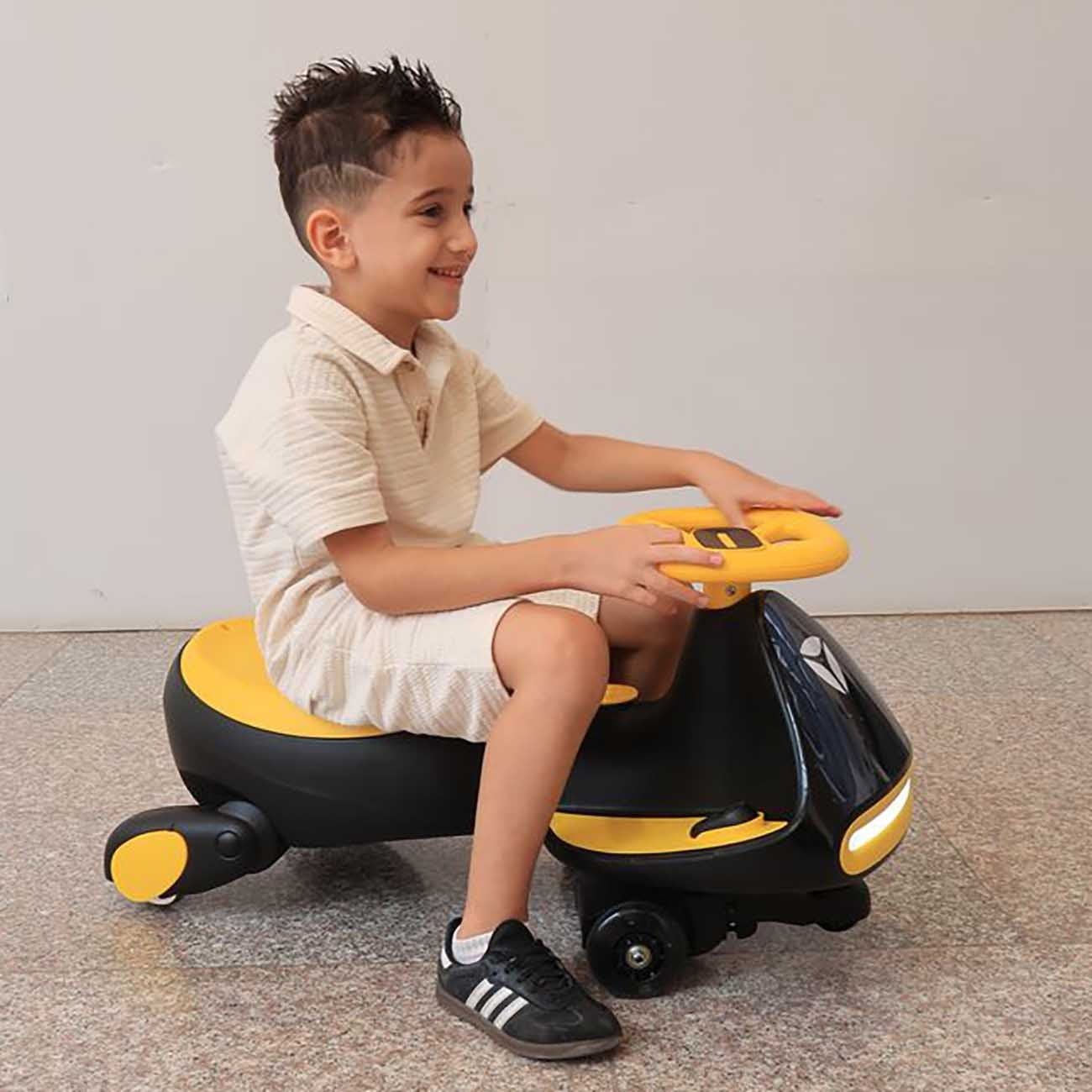 Yadea Kids Electric Scooter - Black & Yellow