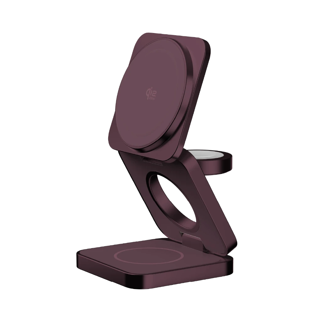 Momax Q.Port Magnetic Wireless Charging Stand with Qi2 Technology