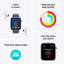 Apple Watch SE GPS (Gen2) 44MM Silver Aluminum Case, Blue Cloud Sport Loop