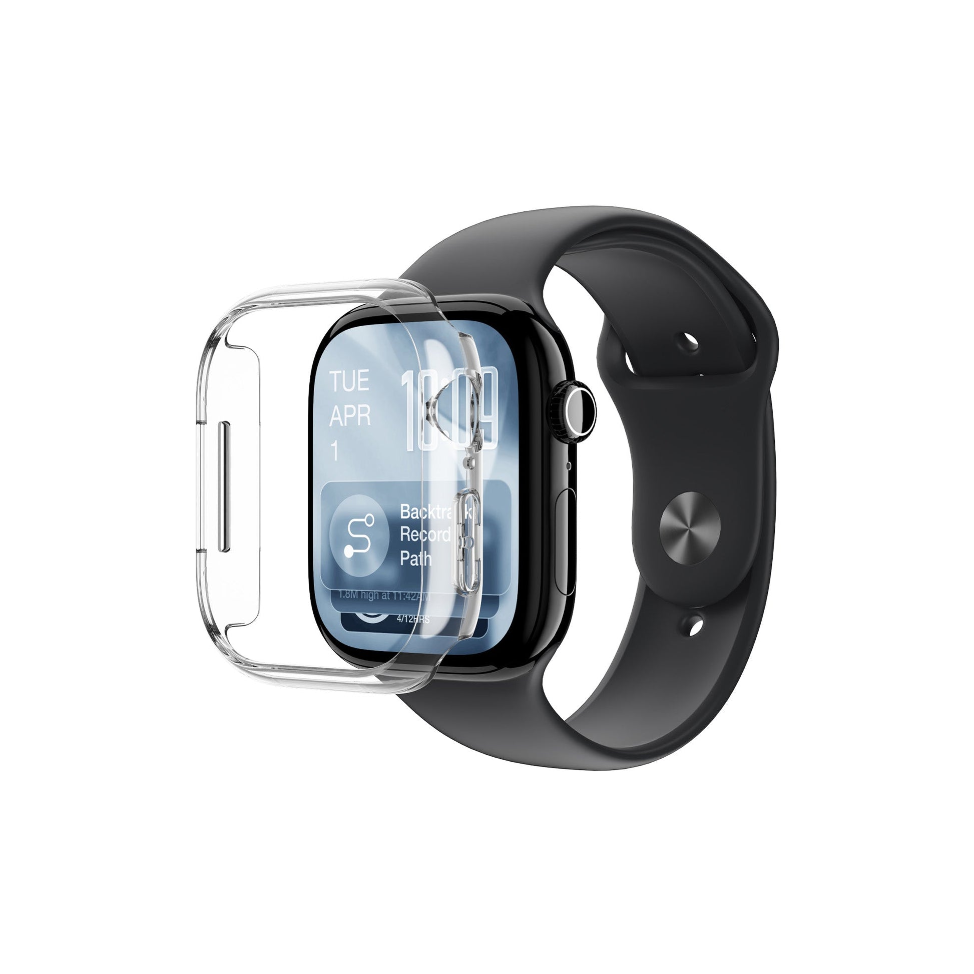 Minimal protective cover for Apple Watch