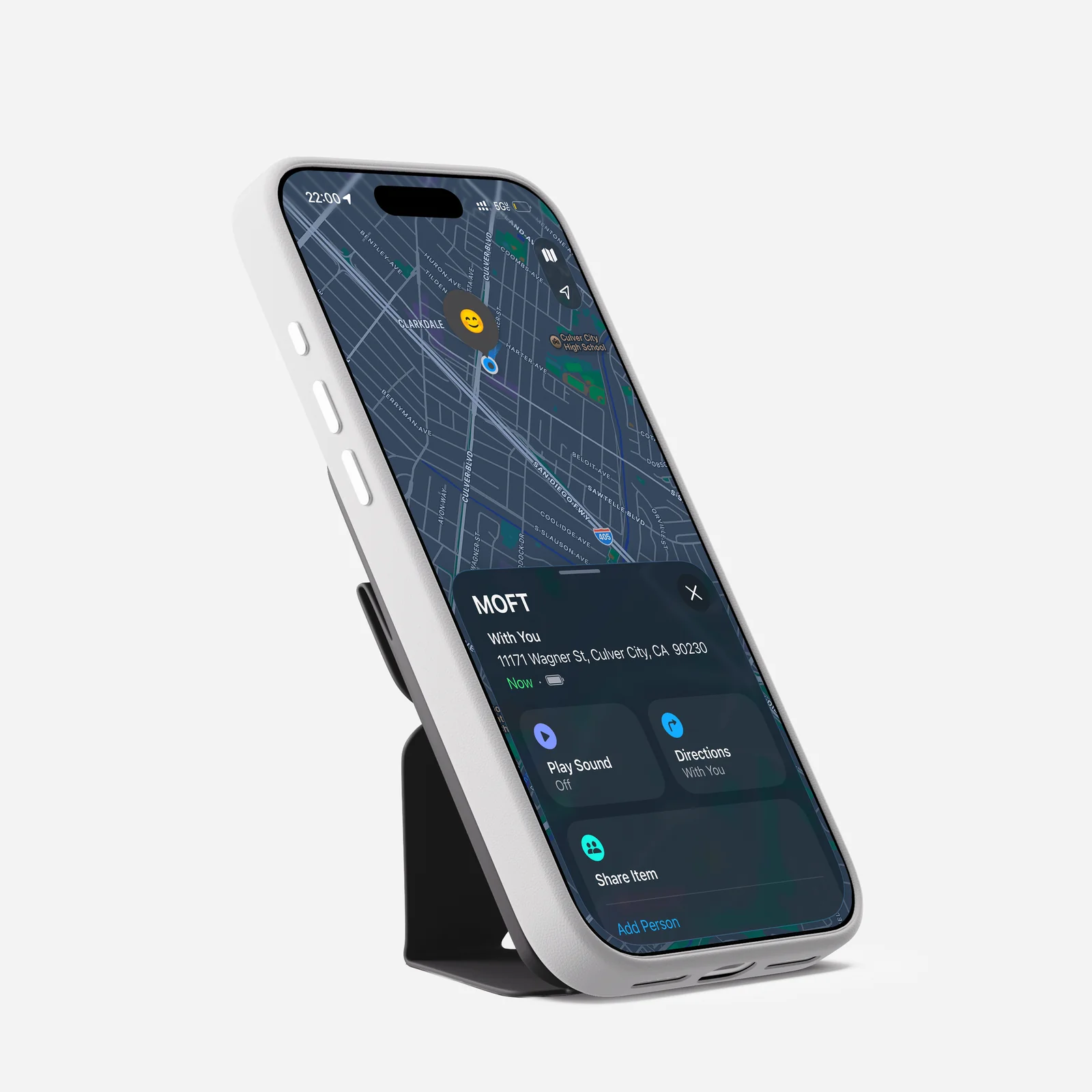 Trackable Phone Stand & Wallet - Qatar