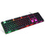 Concord USB Gaming Rainbow LED 104 Keys Ergonomic Multimedia Keyboard