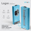 Pawa Lagos Premium Soft Silicon Straps | Grey & Blue | Limited Edition